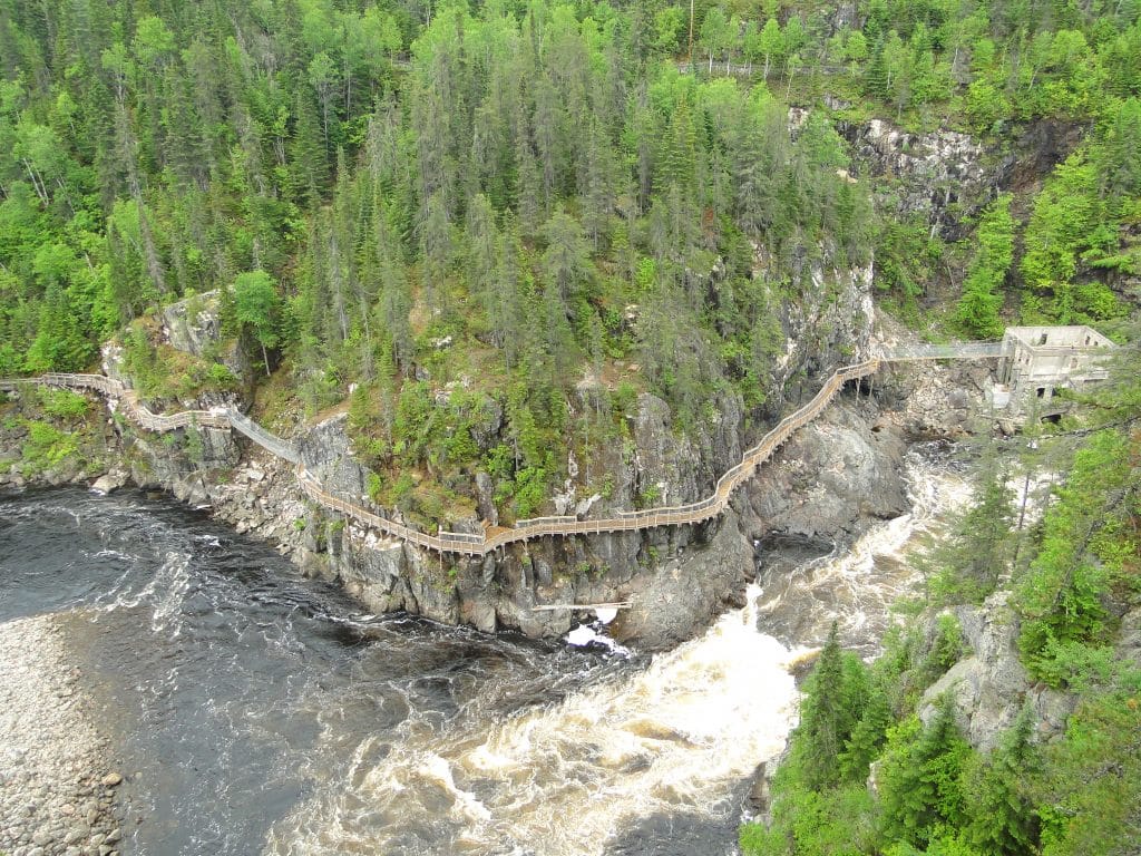 Lac St Jean Mike Stiell Cliffwalk and Ziplines