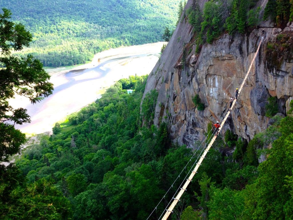 Saguenay Suspension Bridge Mike Stiell Saguenay National Park Suspension Bridge