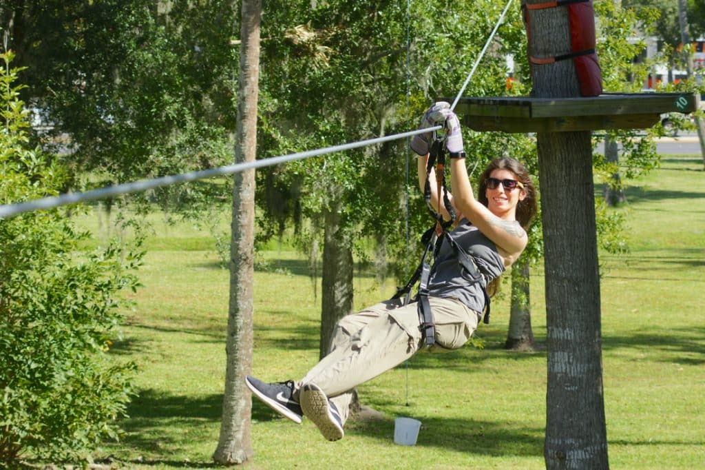 TTTDaytona Daytona Beach Zipline Adventure by Treetop Trekking